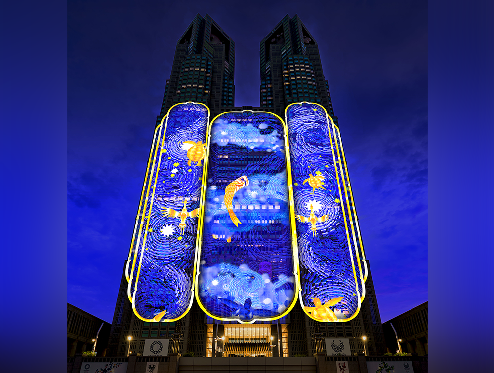 TOKYO Night & Light - Tokyo Projection Mapping Project